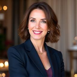 Photo portrait de Sophie Bernard, Maître d'Hôtel et Coordinatrice